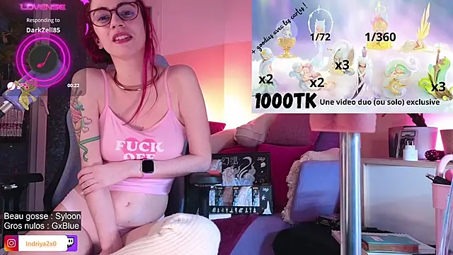 Snapshot of Indriya2x0 chatting on 30, 9, 2025 Indriya2x0 online show from 30, 9, 2025