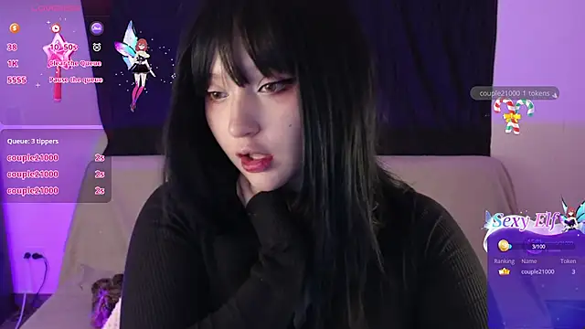 KuroChan420 online show from 16, 1, 2025