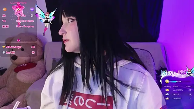 KuroChan420 online show from 27, 2, 2025