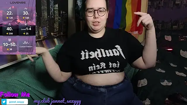 JannetPie online show from 1, 10, 2025