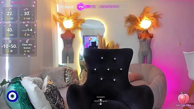 Angel Peach online show from 4, 5, 2026