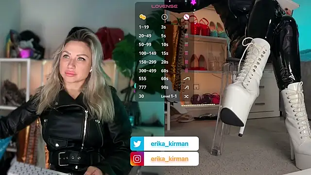 Erika Kirman online show from 18, 1, 2026