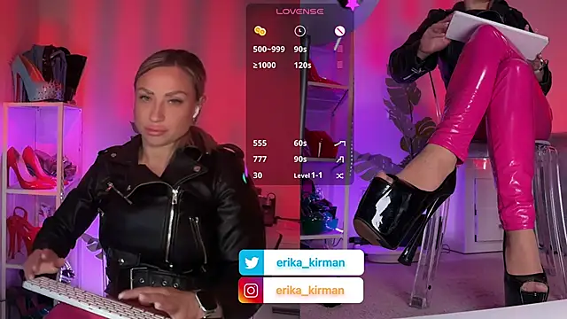 Erika Kirman online show from 5, 4, 2026