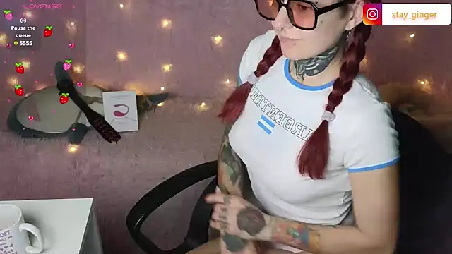 Ginger Stay online show from 27, 2, 2025