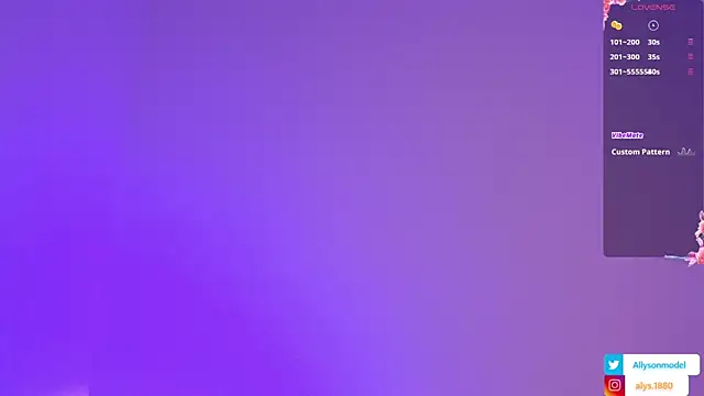 alysson 18 online show from 19, 2, 2026