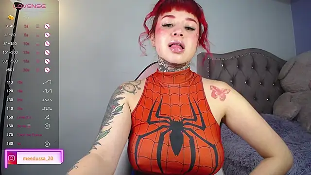 meedussa 20  online show from 21, 2, 2025