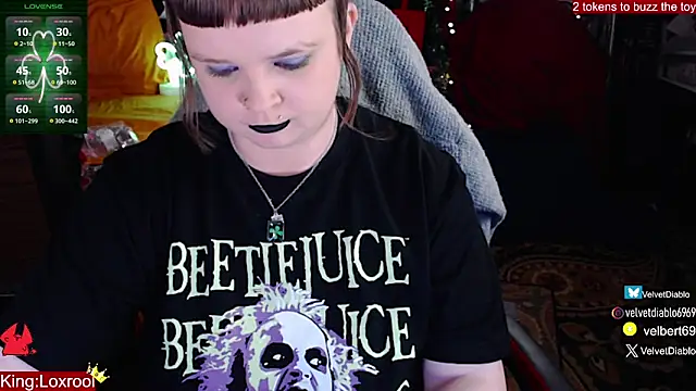 VelvetDiablo online show from 12, 3, 2025