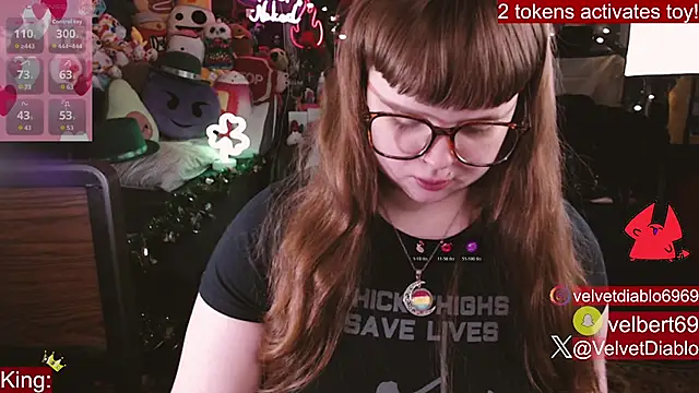 VelvetDiablo online show from 24, 2, 2026