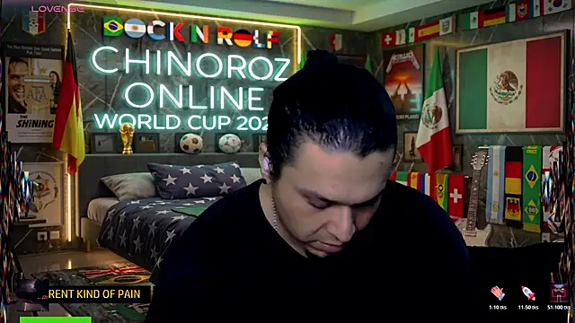 chino roz online show from 28, 6, 2026