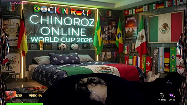 chino roz online show from 29, 6, 2026