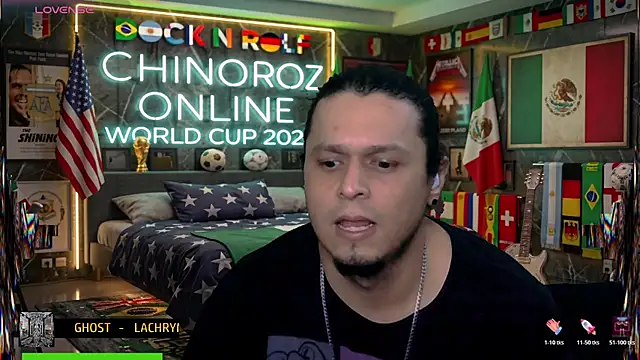 chino roz online show from 3, 7, 2026