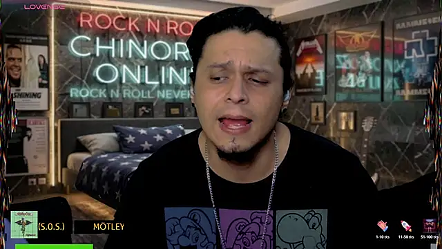 chino roz online show from 11, 7, 2026