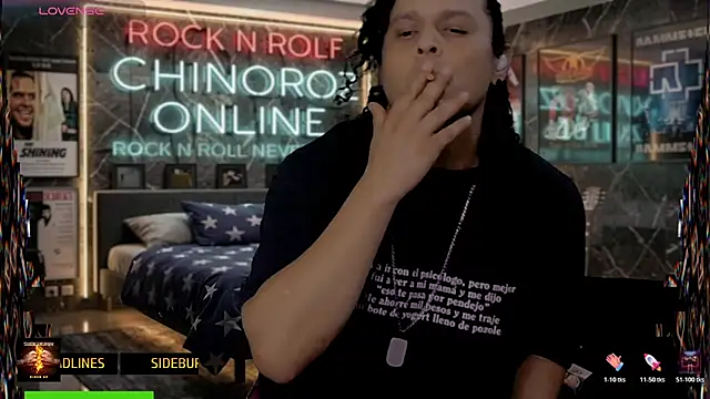 chino roz online show from 2, 8, 2026