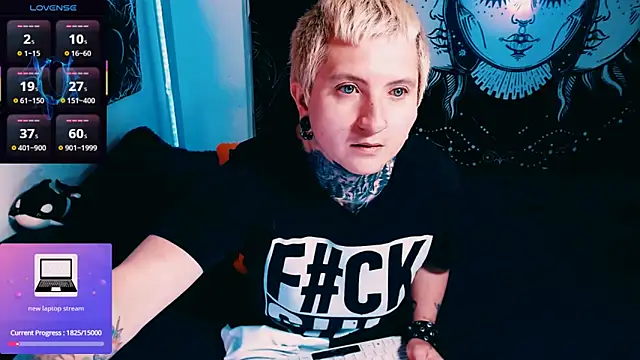 Marieblueeyes online show from 20, 2, 2026