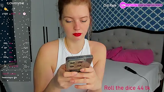 Busty Redhead online show from 22, 1, 2025