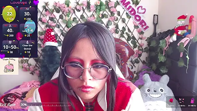 MidoriQuiinn online show from 9, 12, 2024