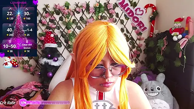 MidoriQuiinn online show from 12, 12, 2024