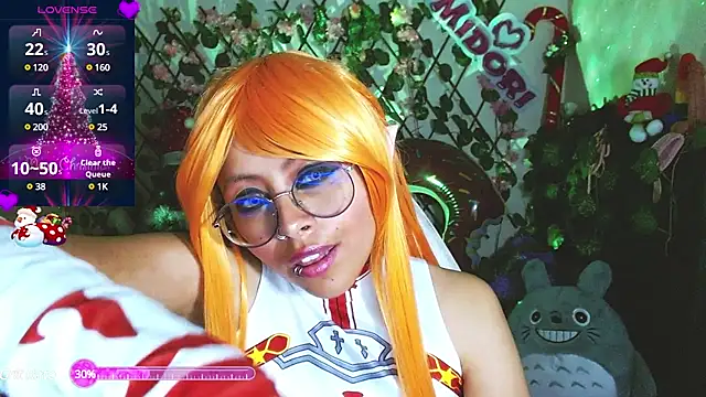 MidoriQuiinn online show from 13, 12, 2024