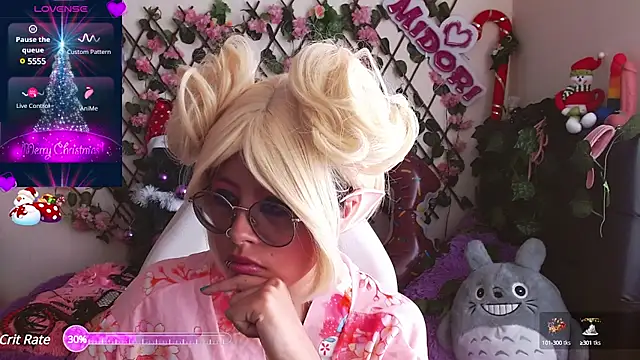 MidoriQuiinn online show from 18, 12, 2024