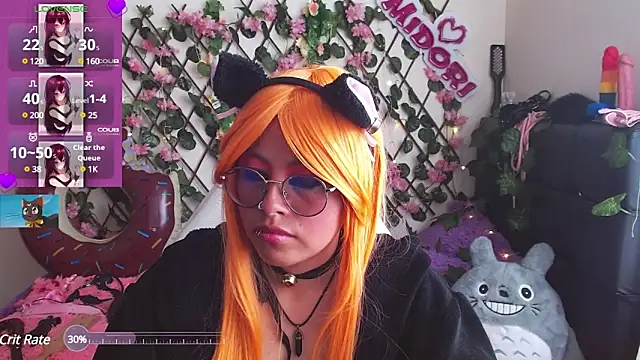 MidoriQuiinn online show from 16, 1, 2025