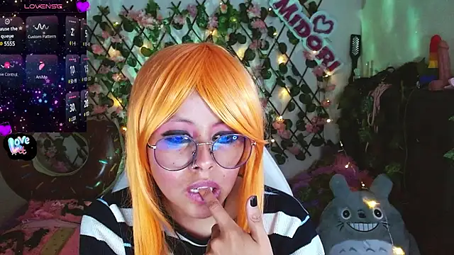 MidoriQuiinn online show from 27, 1, 2025