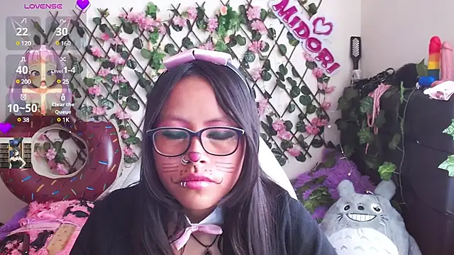 MidoriQuiinn online show from 29, 1, 2025