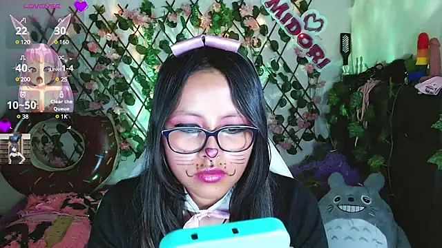 MidoriQuiinn online show from 29, 1, 2025