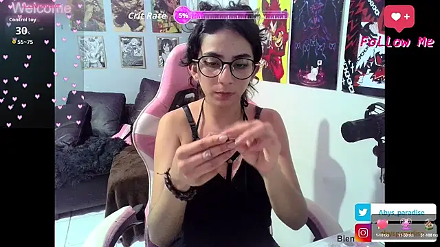 Abysparadise online show from 7, 11, 2025