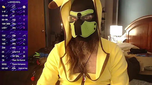 kinkywolf429 online show from 1, 11, 2025