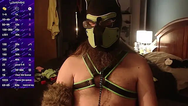 kinkywolf429 online show from 30, 11, 2025