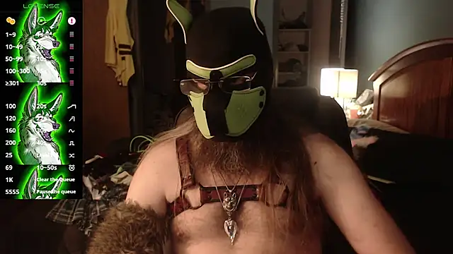 kinkywolf429 online show from 25, 6, 2026