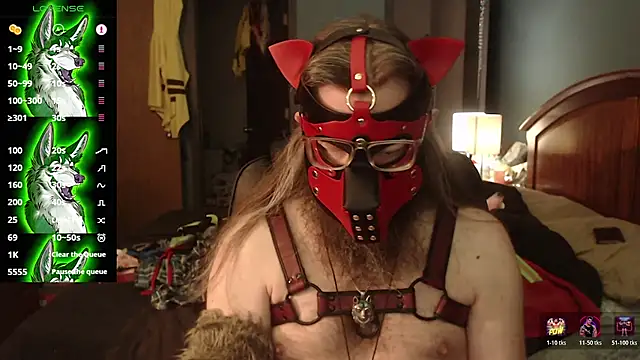 kinkywolf429 online show from 22, 7, 2026