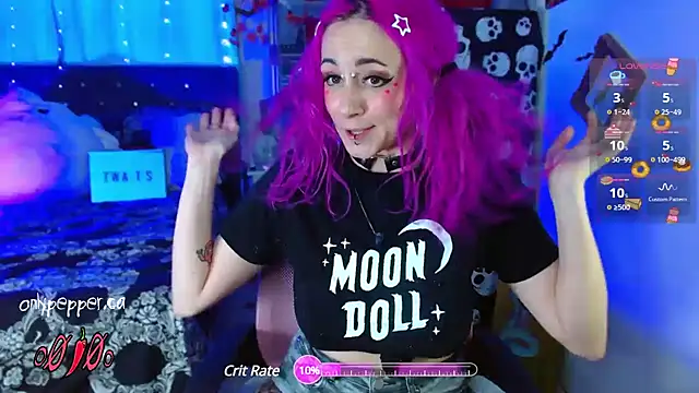 o0pepper0o online show from 17, 1, 2025