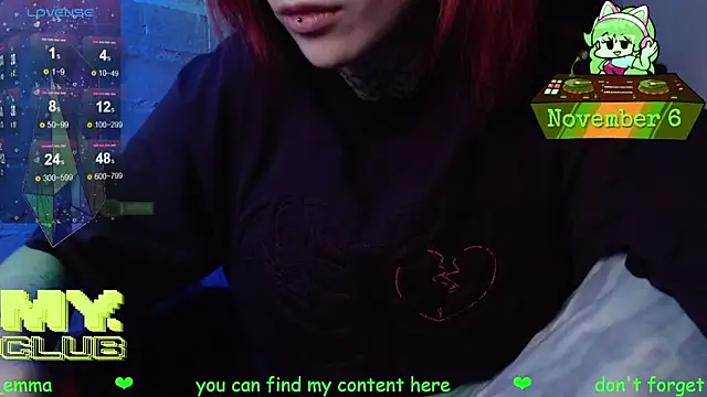 Snapshot of Witch_Emma chatting on 6, 11, 2025 Witch Emma online show from 6, 11, 2025