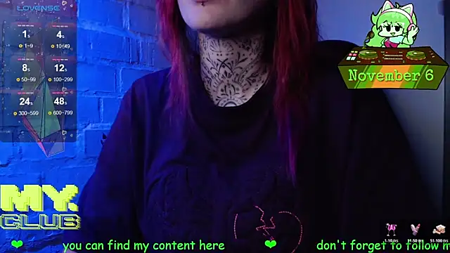 Snapshot of Witch_Emma chatting on 6, 11, 2025 Witch Emma online show from 6, 11, 2025