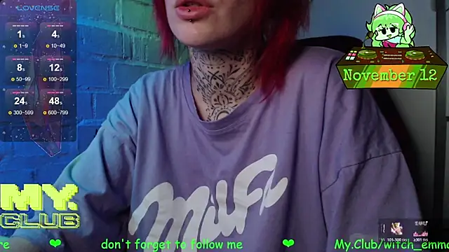 Snapshot of Witch_Emma chatting on 12, 11, 2025 Witch Emma online show from 12, 11, 2025