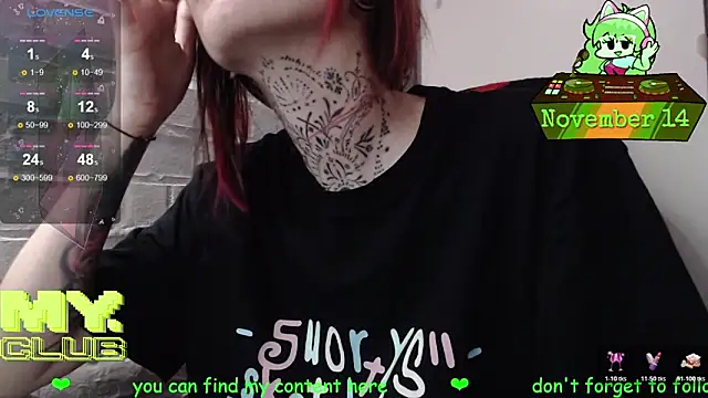 Snapshot of Witch_Emma chatting on 14, 11, 2025 Witch Emma online show from 14, 11, 2025