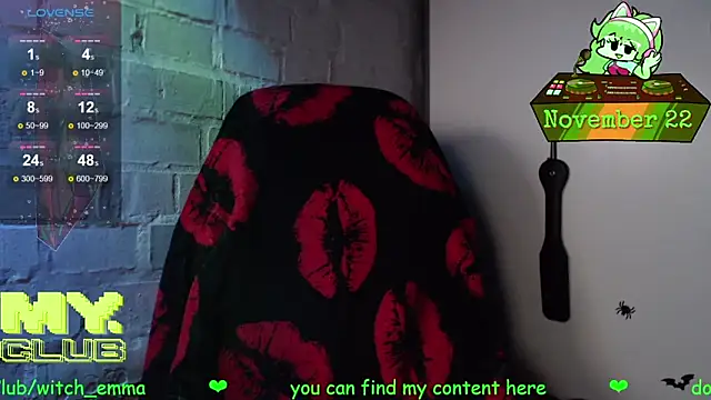 Snapshot of Witch_Emma chatting on 22, 11, 2025 Witch Emma online show from 22, 11, 2025