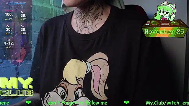 Snapshot of Witch_Emma chatting on 26, 11, 2025 Witch Emma online show from 26, 11, 2025