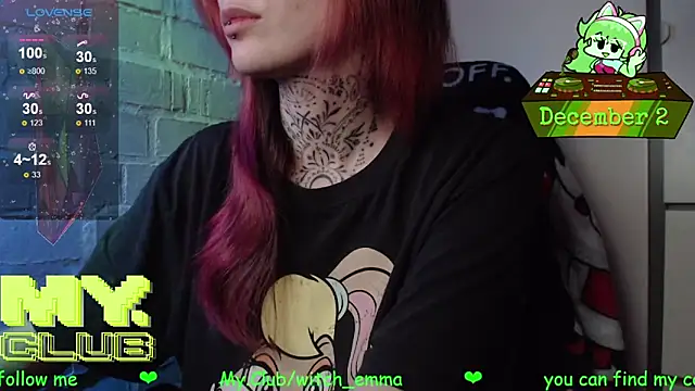 Snapshot of Witch_Emma chatting on 2, 12, 2025 Witch Emma online show from 2, 12, 2025