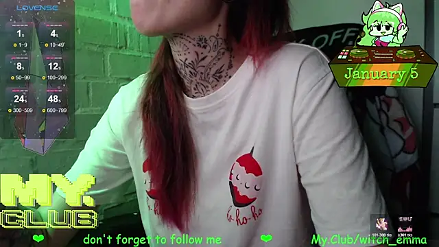 Snapshot of Witch_Emma chatting on 5, 1, 2026 Witch Emma online show from 5, 1, 2026