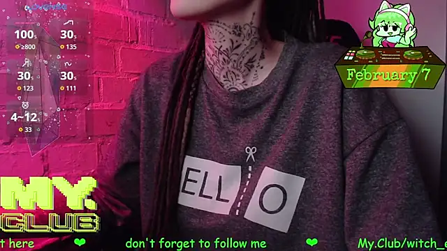 Snapshot of Witch_Emma chatting on 7, 2, 2026 Witch Emma online show from 7, 2, 2026