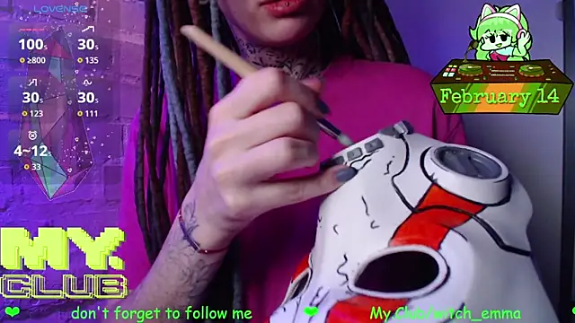 Snapshot of Witch_Emma chatting on 14, 2, 2026 Witch Emma online show from 14, 2, 2026