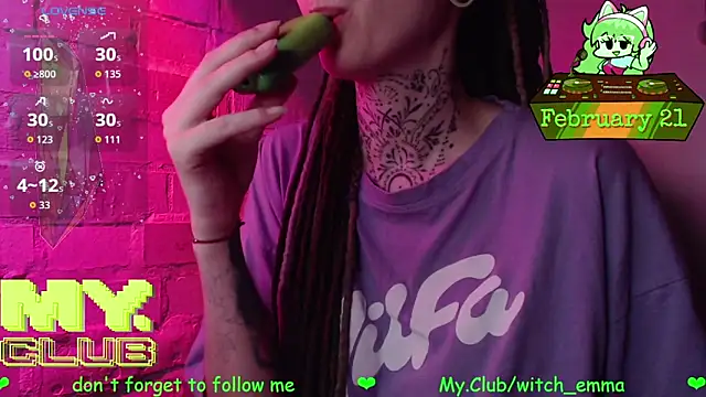 Snapshot of Witch_Emma chatting on 21, 2, 2026 Witch Emma online show from 21, 2, 2026