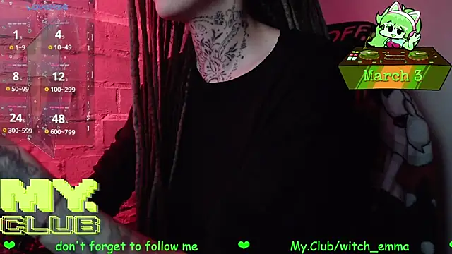 Snapshot of Witch_Emma chatting on 3, 3, 2026 Witch Emma online show from 3, 3, 2026
