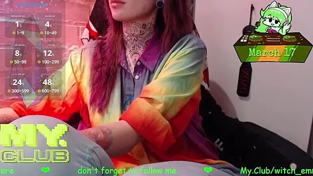 Snapshot of Witch_Emma chatting on 17, 3, 2026 Witch Emma online show from 17, 3, 2026