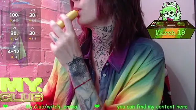 Snapshot of Witch_Emma chatting on 19, 3, 2026 Witch Emma online show from 19, 3, 2026