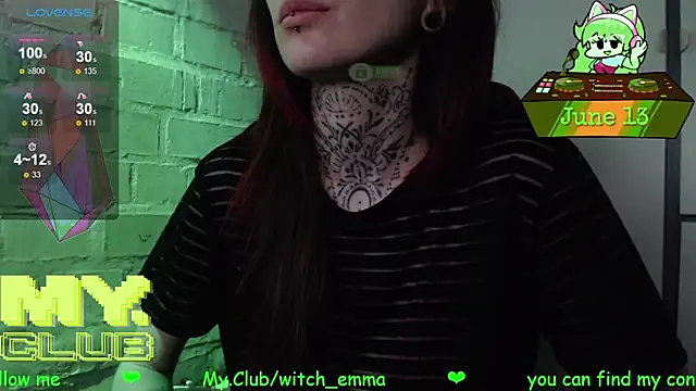Witch Emma online show from 13, 6, 2026
