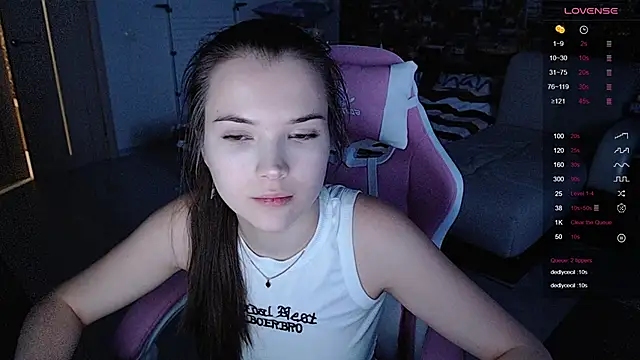 Eva Davie online show from 25, 2, 2025