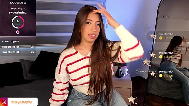 MERIDA TAYLOR online show from 21, 2, 2026